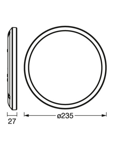 000004058075752719,SMART ORBIS UL SLIM BL 235 RGBTW WTLEDV "000004058075752719"