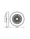000004058075572577,SMART WIFI CEILING FAN CYL REM TWGRLEDV "000004058075572577"
