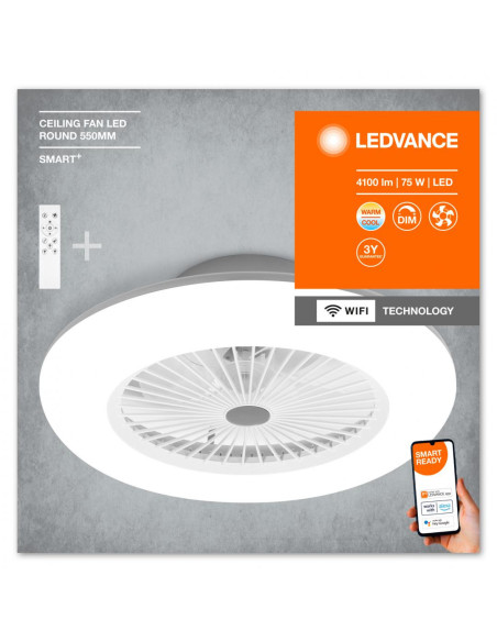 000004058075572553,SMART WIFI CEILING FAN RD REM TW WTLEDV "000004058075572553"