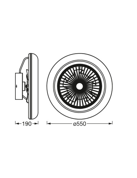 000004058075572553,SMART WIFI CEILING FAN RD REM TW WTLEDV "000004058075572553"