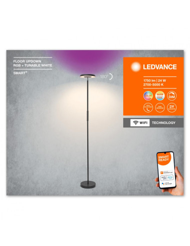 000004099854096518,SMART WIFI FLOOR UPDOWN RGB TW BK LEDV "000004099854096518"