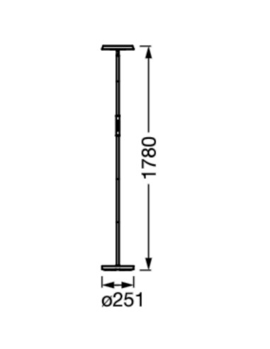 000004099854096518,SMART WIFI FLOOR UPDOWN RGB TW BK LEDV "000004099854096518"