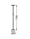 000004099854096518,SMART WIFI FLOOR UPDOWN RGB TW BK LEDV "000004099854096518"
