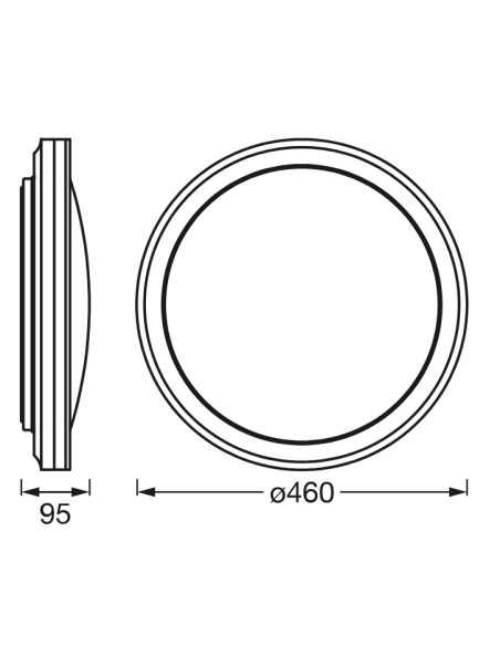 000004058075573871,SMART WIFI ORBIS CIRCLE460 RGBTW WTLEDV "000004058075573871"