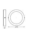 000004058075572911,SMART WIFI ORBIS DL SF RD200 TW WT LEDV "000004058075572911"