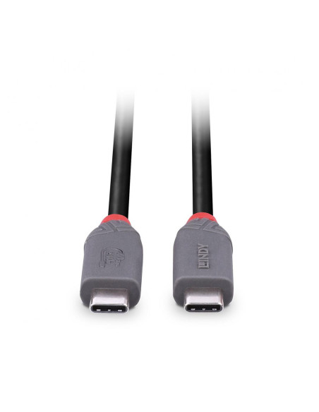 LY-36956,Cablu Lindy 0.8m USB4 Type C 40Gbps Anth "LY-36956"