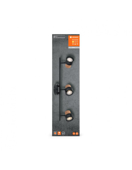 000004058075828728,Bara cu spoturi LED CORK 3X3.4W 927 GU10 BK LEDV "000004058075828728" (timbru verde 4.00 lei)