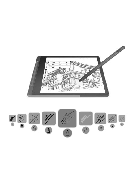 ZAC00001GR,eBook Reader Lenovo Smart Paper, 10.3inch, 64GB, Storm Grey