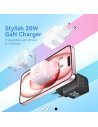 FEPW0-EU,Incarcator retea Vention 20W, 1 x USB Type-C, 5V/3A, QC 3.0, alb, "FEPW0-EU" - 6922794782099