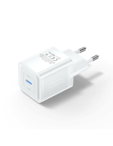 FEPW0-EU,Incarcator retea Vention 20W, 1 x USB Type-C, 5V/3A, QC 3.0, alb, "FEPW0-EU" - 6922794782099
