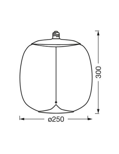 000004099854173844,1906LBOVL3,4W/827230VFILAMMAGE27FS1OSRAM "000004099854173844"