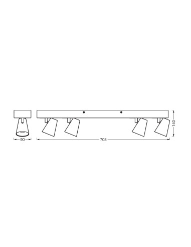000004058075833777,DECOR SP NEPTUNE 708MM 27W SEL BK LEDV "000004058075833777"