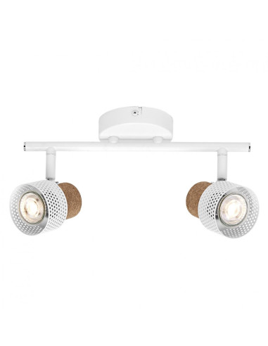 000004058075833319,DECOR SPOT CORK 2X3.4W 927 GU10 WT LEDV "000004058075833319"