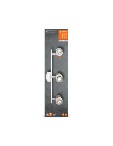 000004058075833357,DECOR SPOT CORK 3X3.4W 927 GU10 WT LEDV "000004058075833357"