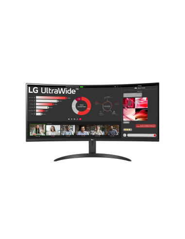 MONITOR LCD 34" VA 34WR50QC-B LG "34WR50QC-B"