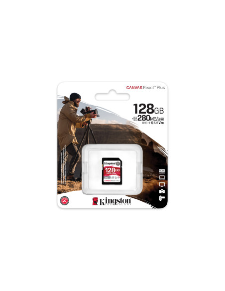 MEMORY SDXC 128GB UHS-II SDR2V6 128GB KINGSTON "SDR2V6 128GB"