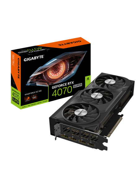 VGA PCIE16 RTX4070 SUPER 12GB GV-N407SWF3OC-12GD GIGABYTE "GV-N407SWF3OC-12GD 1.0"
