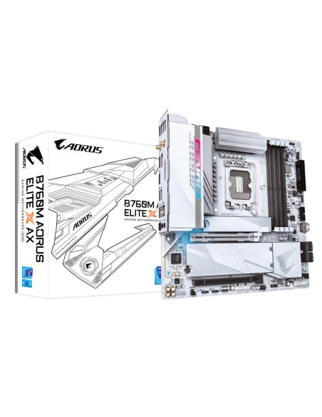 MB B760 S1700 MATX B760M AORUS ELITEX AX GIGABYTE "B760M AORUS ELITEX AX 1.1"