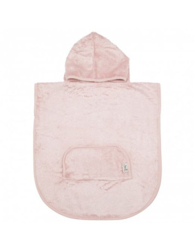 TM-PONCH-531,Poncho Copii din Bambus Misty Rose