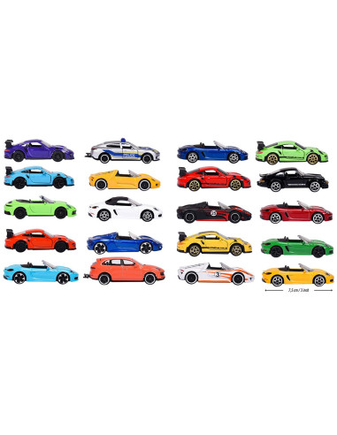 S212058601,Set masinute Majorette Porsche Discovery cu 22 masinute