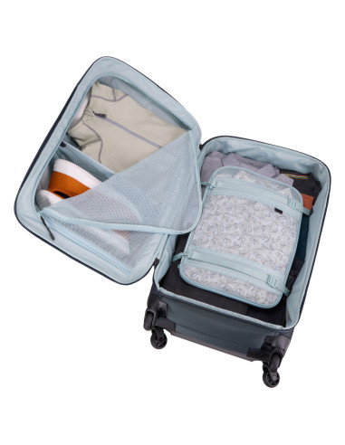 TA3205050,Geanta voiaj, Thule, Subterra Checked Spinner, 68 cm, 65L, Gri inchis