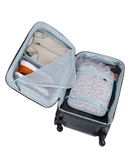 TA3205050,Geanta voiaj, Thule, Subterra Checked Spinner, 68 cm, 65L, Gri inchis