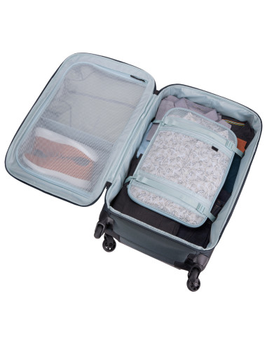 TA3205050,Geanta voiaj, Thule, Subterra Checked Spinner, 68 cm, 65L, Gri inchis