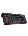 K617-RGB_RD,Tastatura gaming mecanica Redragon Fizz neagra iluminare RGB switch-uri rosii