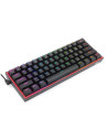 K617-RGB_RD,Tastatura gaming mecanica Redragon Fizz neagra iluminare RGB switch-uri rosii