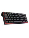 K617-RGB_RD,Tastatura gaming mecanica Redragon Fizz neagra iluminare RGB switch-uri rosii