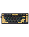 K649PY-RGB,Tastatura gaming mecanica Redragon Elf PBT neagra iluminare RGB switch-uri aurii