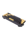 K649PY-RGB,Tastatura gaming mecanica Redragon Elf PBT neagra iluminare RGB switch-uri aurii