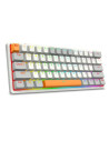 K642WGO-RGB,Tastatura gaming mecanica Redragon Akali gri iluminare RGB switch-uri rosii