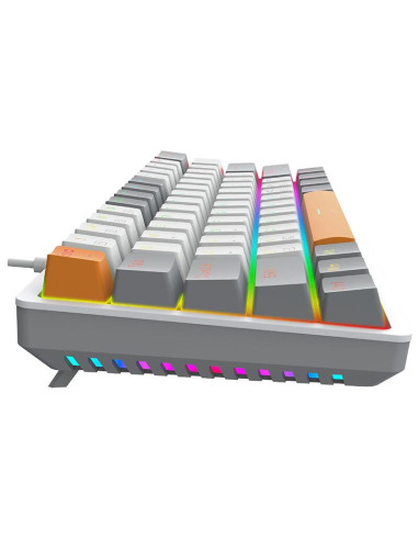K642WGO-RGB,Tastatura gaming mecanica Redragon Akali gri iluminare RGB switch-uri rosii K642WGO-RGB,Tastatura gaming mecanica Redragon Akali gri iluminare RGB switch-uri rosii