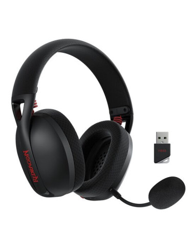 H848,Casti gaming Bluetooth cu fir si wireless Redragon IRE Pro negre