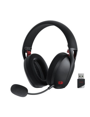 H848,Casti gaming Bluetooth cu fir si wireless Redragon IRE Pro negre