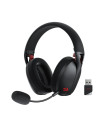 H848,Casti gaming Bluetooth cu fir si wireless Redragon IRE Pro negre