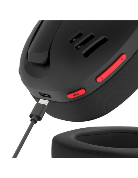 H848,Casti gaming Bluetooth cu fir si wireless Redragon IRE Pro negre