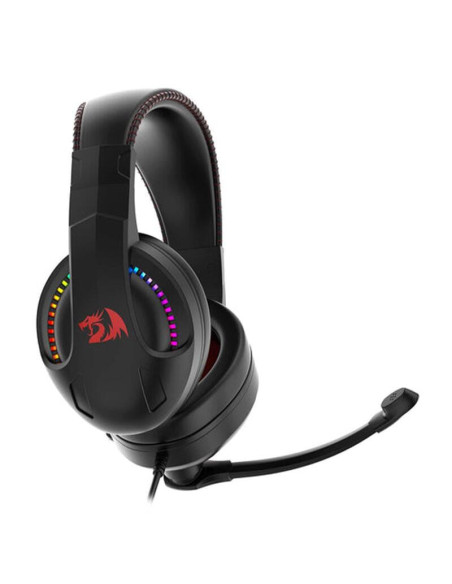 H211-RGB,Casti gaming Redragon Cronus negre iluminare RGB