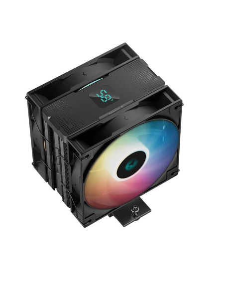 R-AG400-BKADMP-G-1,Cooler procesor Deepcool AG400 Digital Plus iluminare aRGB si display