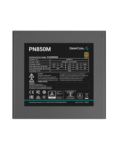 R-PN850M-FC0B-EU,Sursa full modulara Deepcool PN850M 850W neagra