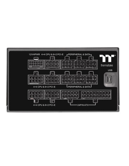 PS-TPI-1250F3FDTE-1,Sursa full modulara Thermaltake Toughpower iRGB PLUS 1250W Titanium iluminare RGB