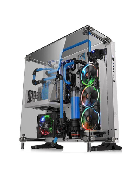 CA-1E7-00M6WN-01,Carcasa Thermaltake Core P5 Tempered Glass Snow Edition alba