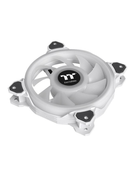 CL-F101-PL14SW-A,Set 3 ventilatoare Thermaltake Riing Quad 14 140mm albe iluminare aRGB