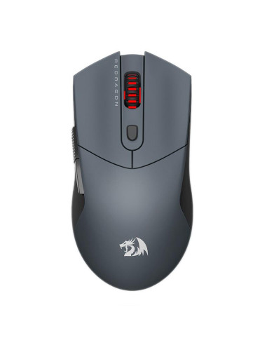 M917GB-PRO,Mouse gaming wireless bluetooth si cu fir Redragon St4r Pro negru cu gri