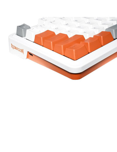 K664WOG-RGB,Tastatura gaming mecanica Redragon Gloria alba iluminare RGB