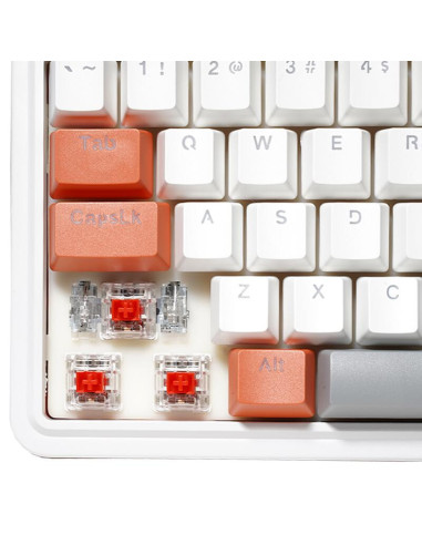 K664WOG-RGB,Tastatura gaming mecanica Redragon Gloria alba iluminare RGB