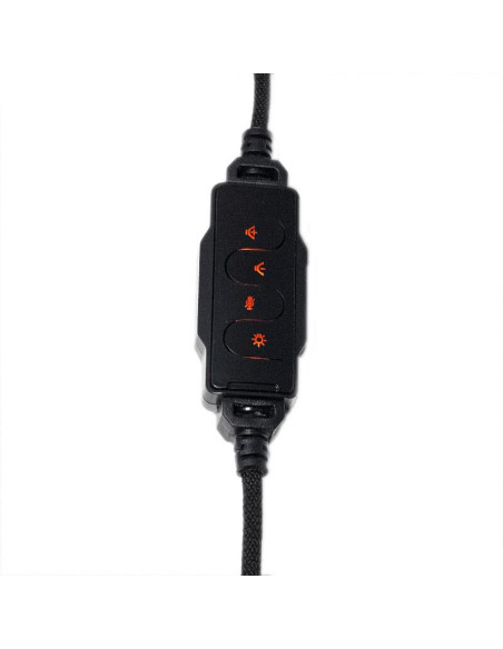 H312,Casti gaming Redragon Cybill negre iluminare RGB H312,Casti gaming Redragon Cybill negre iluminare RGB