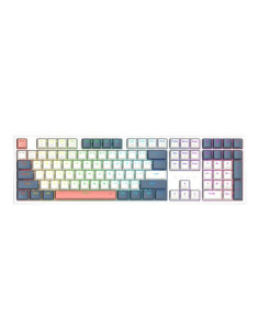 K668WBO-RGB_RD,Tastatura gaming mecanica Redragon Trundle alba iluminare RGB