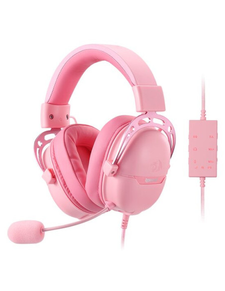 H376PP,Casti gaming Redragon Aurora roz